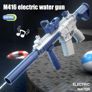 Large Capacity Water Spray Gun Summer Water Gaming Toy Fully Automatic Water Gun - Afbeelding 1 van 40