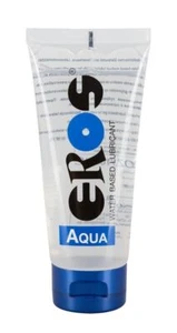 Lubricante Base de Agua Eros Aqua 100ml Lubricante Sexo Gel Gleitcreme Íntimo - Imagen 1 de 2