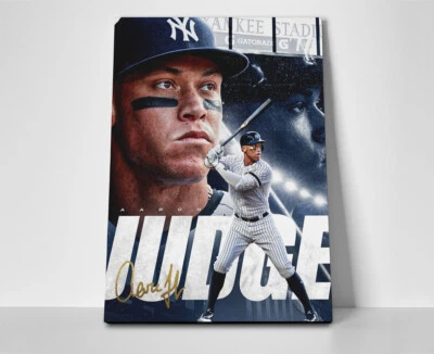 Aaron Judge Signature Poster or Canvas - Aaron Judge Wall Art - Image 1 of 4