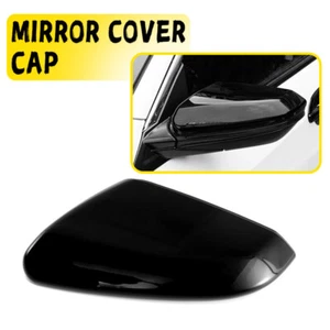 Left Driver Side Wing Mirror Cap Cover Gloss Black for Honda Civic 2016- 2021 . - Picture 1 of 11