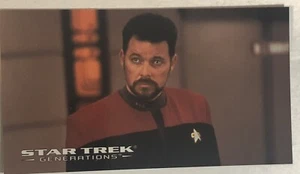 Tarjeta coleccionable Star Trek Generations Widevision #59 Jonathan Frakes - Imagen 1 de 2