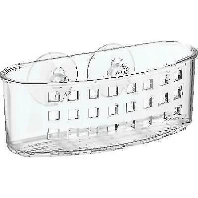 InterDesign Clear Suction Sponge and Scrub Holder - Clear (38900)