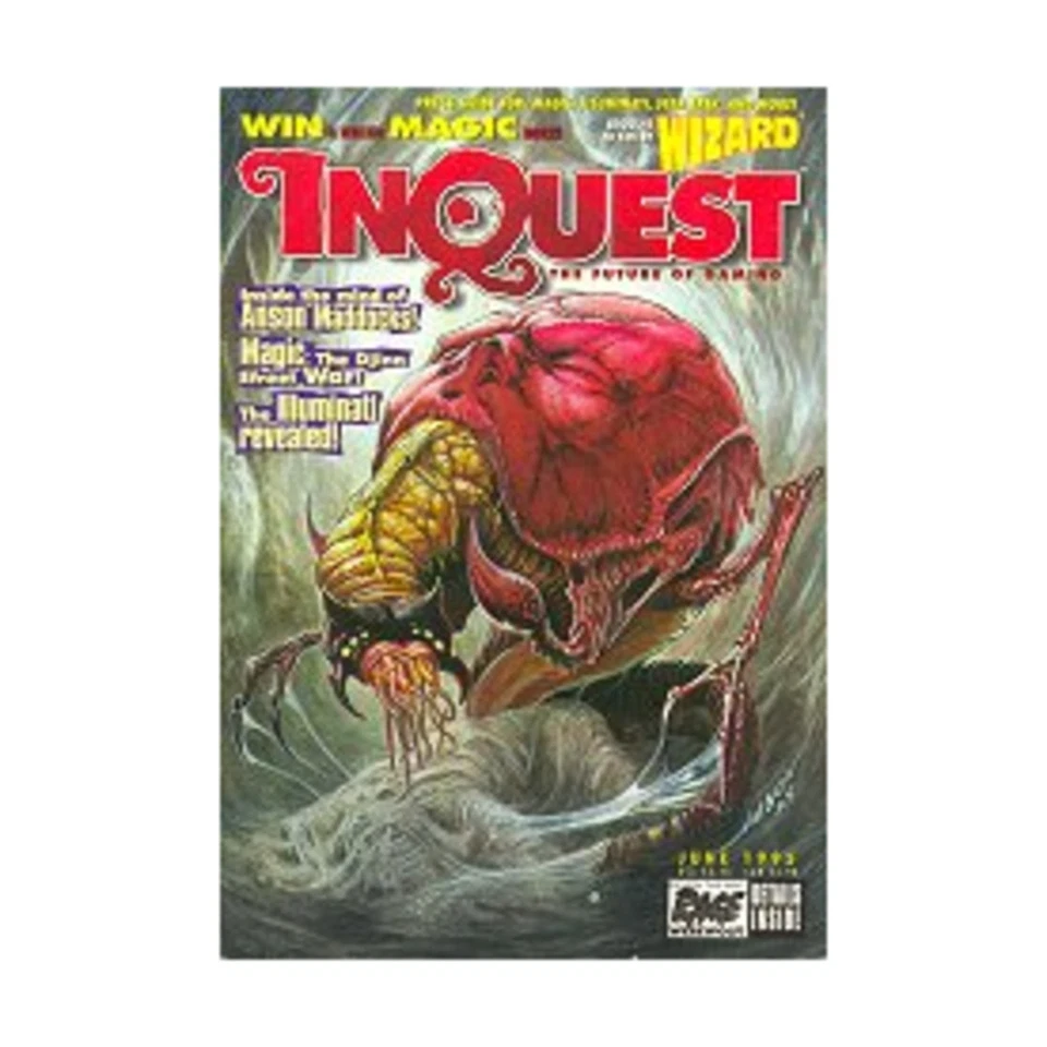 Wizard Entertainment InQuest #2 "Illuminati Revealed" Mag VG+ - Image 1 of 1