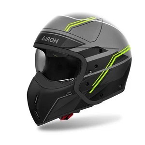 Casco modulare Airoh J110 Slim gelb matt TAGLIA S Helm Crossover - Bild 1 von 3