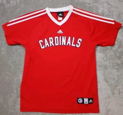 Adidas St. Louis Cardinals Jersey Youth Medium 10/12 Red MLB Genuine Merchandise - Imagem 1 de 4