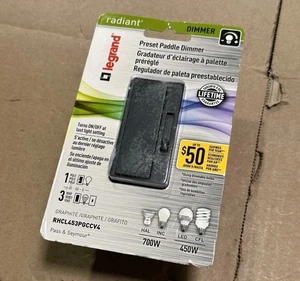 Legrand RHCL453PGCCV4 Radiant 450W LED Dimmer - Graphit - Bild 1 von 1