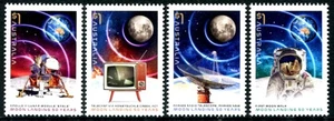 AUSTRALIA - 2019 'APOLLO 11 - Mission to the Moon' Set of 4 MNH [F2288] - Bild 1 von 1