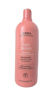 Aveda NUTRI PLENISH Light Moisture SHAMPOO - 33.8 fl oz / 1L Jumbo Size - NEW - Picture 1 of 2