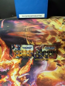 Digimon ST7 Gallantmon Memory Gauge Foil Card Set of 2 New NM Hard to Find - Imagen 1 de 3
