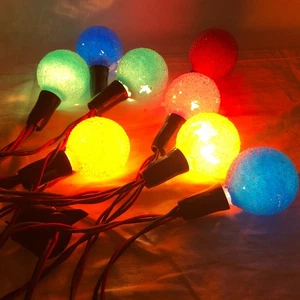 8 Lighted Iced Bulbs Westinghouse Christmas Light Bulbs - Picture 1 of 22