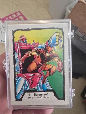 1990 comic images Jim Lee X-Men Series I Complete Set - Image 1 of 2