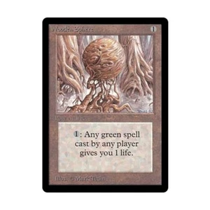 WOTC MtG Beta Wooden Sphere (U) Fair - Picture 1 of 1