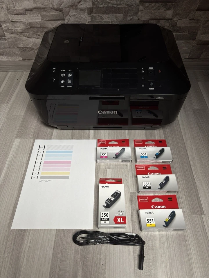 Erst 3300 Seiten ! Canon PIXMA MX925 Scanner Fax Fotodrucker duplex WiFi UVM TOP - Bild 1 von 4