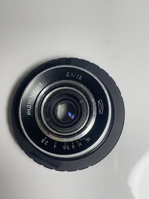 rehoused Yashica T2 Zeiss Tessar 35mm f3.5 (same optics as T4 lens) for SONY - Image 1 of 4