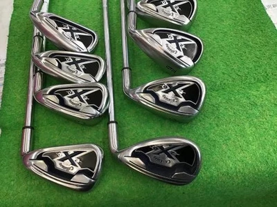 Callaway X-20 US Iron Set 4-9, Pw, Sw 8pz Flex UI Golf Steel - Immagine 1 di 4