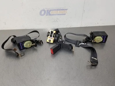 03 2003 MERCURY MARAUDER REAR SEAT BELT RETRACTOR SET BLACK  - Image 1 of 4