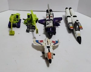 VINTAGE HASBRO G1 TRANSFORMERS PARTS OR REPAIR LOT HOOK RAMJET ASTROTRAIN - Picture 1 of 7