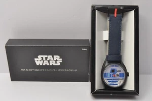 Star Wars ANA R2-D2 Q&Q Solar wrist watch ANA limited goods disney - Picture 1 of 22