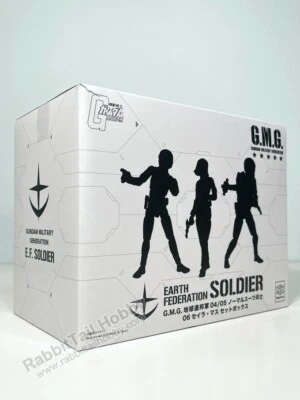 Megahouse G.M.G. Earth Federation Force 04,05,06 Sayla Mass set w. Gift In-Stock - Image 1 of 4