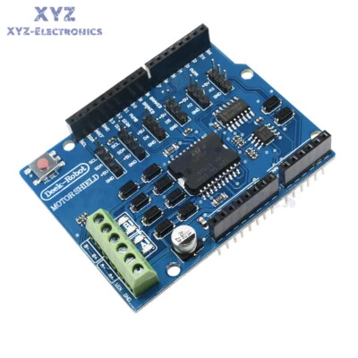 L298P Shield R3 DC Motor Driver Module 2A H-Bridge 2 way For Arduino UNO 2560 - Image 1 of 4