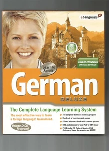 Cosmi Learn to Speak German Deluxe [NEW], CD, AUD - Picture 1 of 1