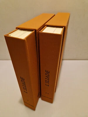 Livres d'artistes en 2 tomes - L'illiade - La Diane Française - 52 lithographies - Photo 1/4
