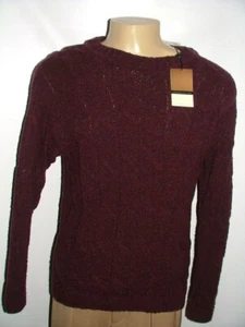 NEW WT METROPOLITAN VIEW CREWNECK SWEATER SIZE S WOOL CASHMERE NYLON SOLID #200 - Picture 1 of 5