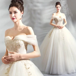 Noble Evening Formal Party Ball Gown Prom Bridesmaid Wedding Host Dress TSJY8166 - Picture 1 of 12
