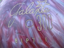 Vintage Used Galaxie 300 bowling bowl only 14 lbs