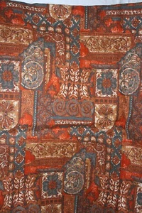 Vintage fabric "Taj Mahal" Wardle fabric length 2.30m width 1.37m curtain weight - Foto 1 di 5