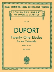 21 Etudes Book 2 Schirmer Cello Solo String Method NEW 050255850 - Picture 1 of 1