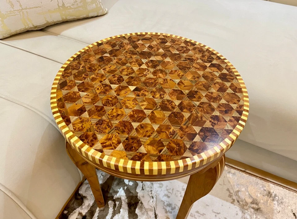 Coffee Table Wooden Living Room Furniture Decor - Image 1 of 4