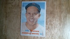1957 Topps baseball card # 89 Roy Sievers EXNM