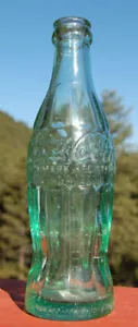 Scarce ORIGINAL 1923 hobbleskirt Coca Cola Xmas COKE bottle IDAHO FALLS IDAHO - Picture 1 of 3