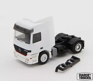 Herpa MB Actros MP1 L Tractor white unprinted 560206 /HS270 - Picture 1 of 1
