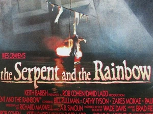 The Serpent and the Rainbow Original Theater-used Movie Poster 27x40 SS - C4 - Picture 1 of 11
