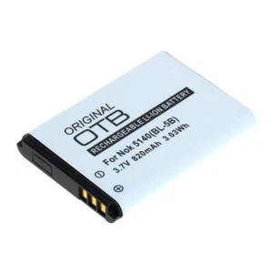 Akku f. Nokia N90 820mAh Li-Ionen (BL-5B) - Picture 1 of 3