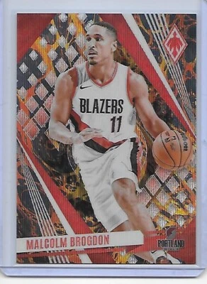 2023-24 Phoenix MALCOLM BROGDON Lava parallel 59/75 #40 Portland Trail Blazers - Image 1 of 2
