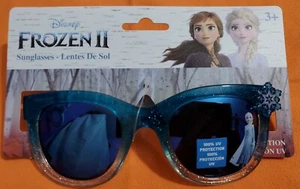 PRINCESS ELSA DISNEY FROZEN II 100% UV Shatter Resistant Sparkle Sunglasses - Picture 1 of 4