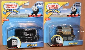 Thomas and Friends Take n Play PORTER & DIESEL NEW - Picture 1 of 7