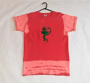 Women's T-Shirts Unisex Bleach Tye Dye Festival Top - Picture 1 of 2
