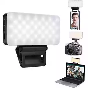 Selfie Light Phone Light with Clip - 78 LED, 3 Light Modes, Rechargeable - Picture 1 of 5