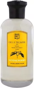 Geo F. Trumper's Sandalwood Hair & Body Wash 200ml sensual and warm cologne - Picture 1 of 1