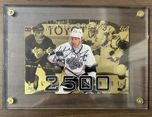 1994 Upper Deck Wayne Gretzky Jumbo Autograph 2500 Career PTS mit COA 298/1000 - Bild 1 von 4