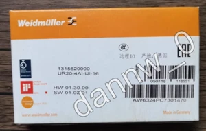 1PC New in box WEIDMULLER UR20-4AI-UI-16 module - Picture 1 of 1