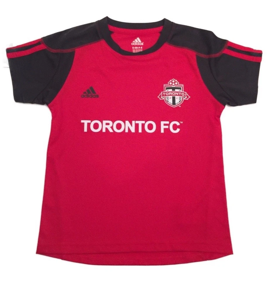 Camiseta deportiva del equipo Toronto FC Adidas roja MLS convocatoria de fútbol réplica infantil 12 meses Foto 1 de 1