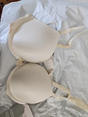 Sujetador push up para mujer 32 A marfil prístino aumenta 2 tallas de copa Foto 1 de 4