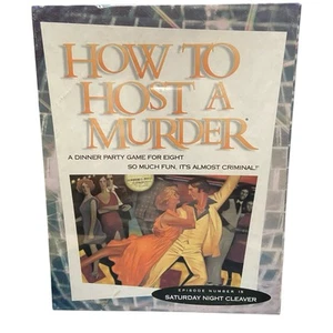 HOW TO HOST A MURDER Board Game Episode 15 Saturday Night Cleaver NEW Sealed - Picture 1 of 11