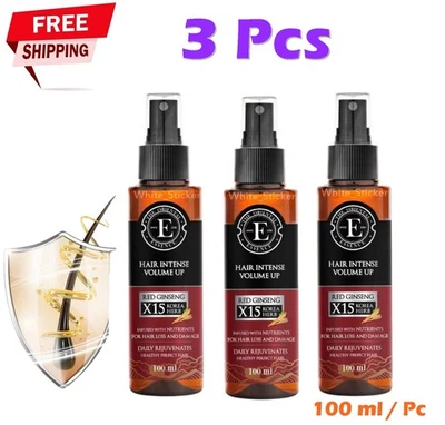 3X The Oriental Essence Red Ginseng Hair Growth Serum 100 ml - Image 1 of 4