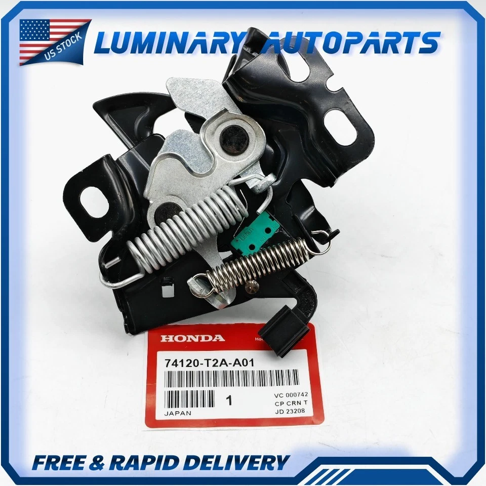 Новый оригинальный производитель замок капота защелка в сборе для 13-17 Honda Accord капот 74120-T2A-A01 - Изображение 1 из 4